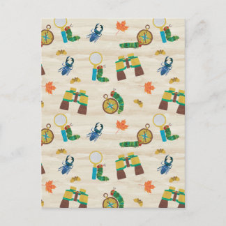 De zeer hongerige Caterpillar Wildlife Expert Patt Briefkaart