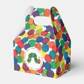 De zeer hongerige driekleepijlerdag bedankdoosjes