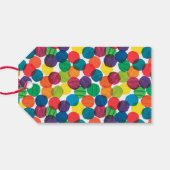 De zeer hongerige driekleepijlerdag cadeaulabel (Achterkant Horizontaal)