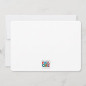 De zeer hongerige driekleepijlerdag kaart (Achterkant)