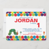 De zeer hongerige driekleepijlerdag kaart (Voorkant)