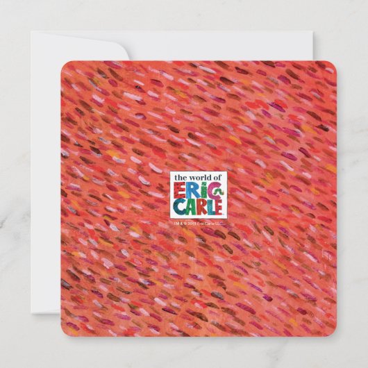 De zeer hongerige driekleepijlerdag kaart (Achterkant)