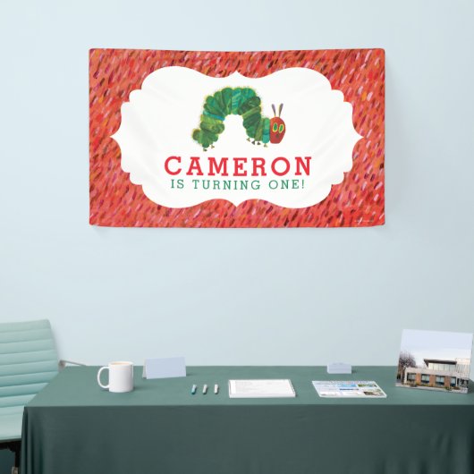 De zeer hongerige driekleepijlerdag spandoek (Beurs)