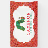 De zeer hongerige driekleepijlerdag spandoek (Verticaal)