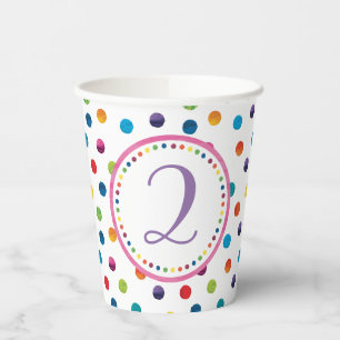 De zeer hongerige driepijlervlinder Birthday Papieren Bekers