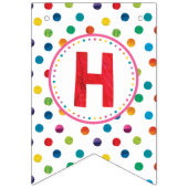 De zeer hongerige driepijlervlinder Birthday Vlaggetjes (Tweede vlag)