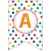 De zeer hongerige driepijlervlinder Birthday Vlaggetjes (Derde vlag)