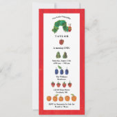 De zeer hongerige driepijlervruchtendag kaart (Voorkant)