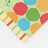 De zeer hongerige rups Good Morning Sunshine Fleece Deken (Hoek)