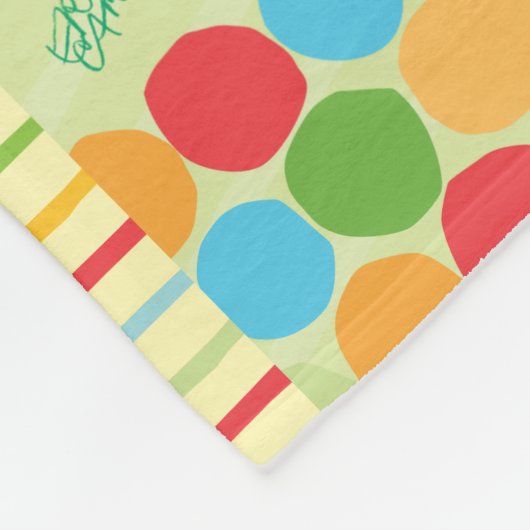 De zeer hongerige rups Good Morning Sunshine Fleece Deken (Hoek)