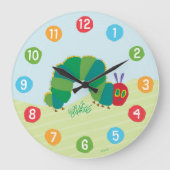 De zeer hongerige rups Good Morning Sunshine Grote Klok (Voorkant)