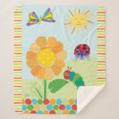 De zeer hongerige rups Good Morning Sunshine Sherpa Deken (Voorkant)