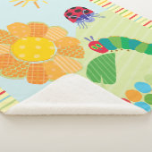 De zeer hongerige rups Good Morning Sunshine Sherpa Deken (3/4)