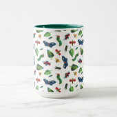 De zeer hongerige rups kan een vriendelijk patroon mok (Midden)