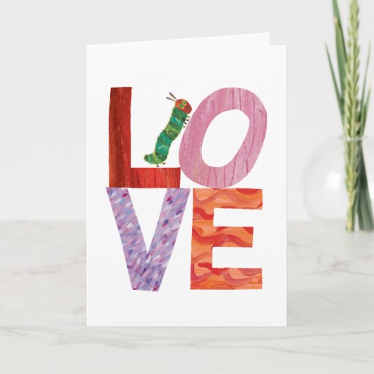 De zeer hongerige rups | LIEFDE Kaart (Voorkant)