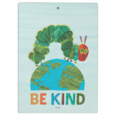 De zeer hongerige rups moet vriendelijk zijn klembord (Achterkant)