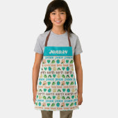 De zeer hongerige rups Vrede houdt van de Aarde Schort (Insitu)