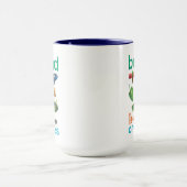 De zeer hongerige rups wees vriendelijk voor alle  mok (Midden)