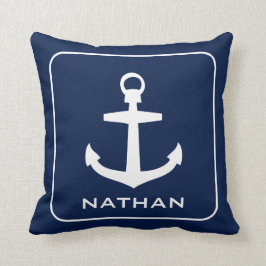 De zeevaart Douane van de Naam van het Anker Kussen