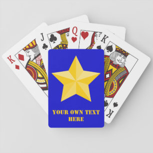 De zeevaart Douane van de Ster Pokerkaarten