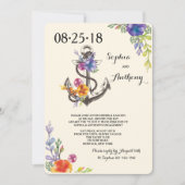 De zeevaart Uitnodiging van het Verloving van de (Voorkant)