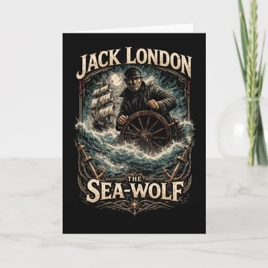 De Zeewolf Feestdagen Kaart (Voorkant)