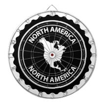 De zegel van Noord-Amerika