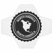 De zegel van Noord-Amerika Voetbal (Enkel)