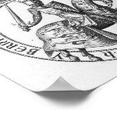 De zegels van Edward I Poster (Hoek)