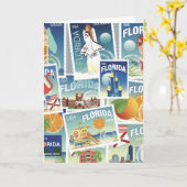 De Zegels van Florida Kaart (Gele Bloem)