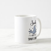 De zegels zijn mijn dierlijk dierlijk stutseltje koffiemok (Voorkant rechts)