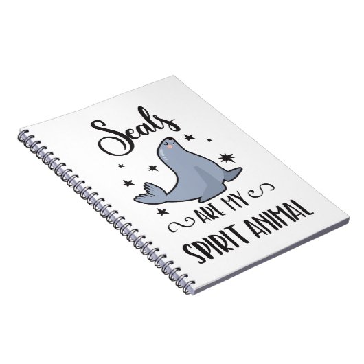 De zegels zijn mijn dierlijk dierlijk stutseltje notitieboek (Rechterzijde)