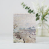 De zegen bekeken uit de Pont Neuf, Winter Briefkaart (Staand voorkant)