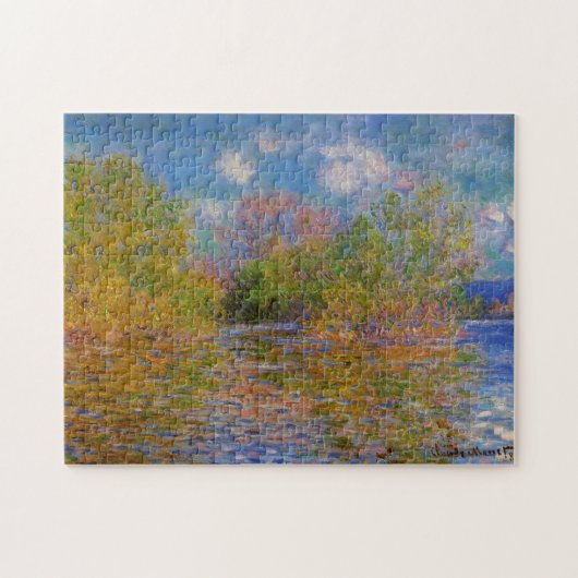 De zegen bij Giverny Monet Fine Art Legpuzzel (Horizontaal)