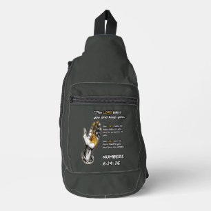 De Zegen- DE HEER - Christelijk Sling Bag