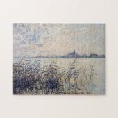 De zegen nabij Argenteuil Monet Fine Art Legpuzzel (Horizontaal)