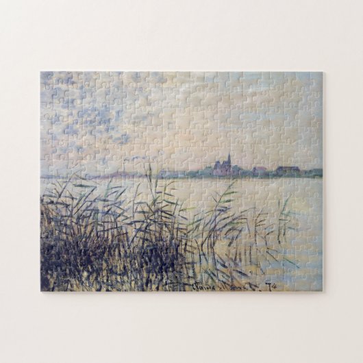 De zegen nabij Argenteuil Monet Fine Art Legpuzzel (Horizontaal)