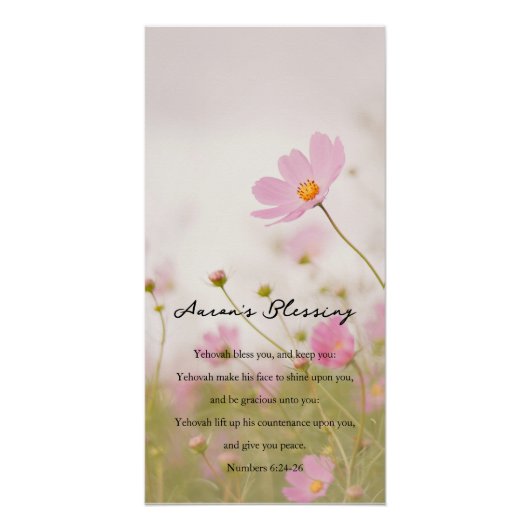 De zegen van Aaron Perfect Poster (Voorkant)