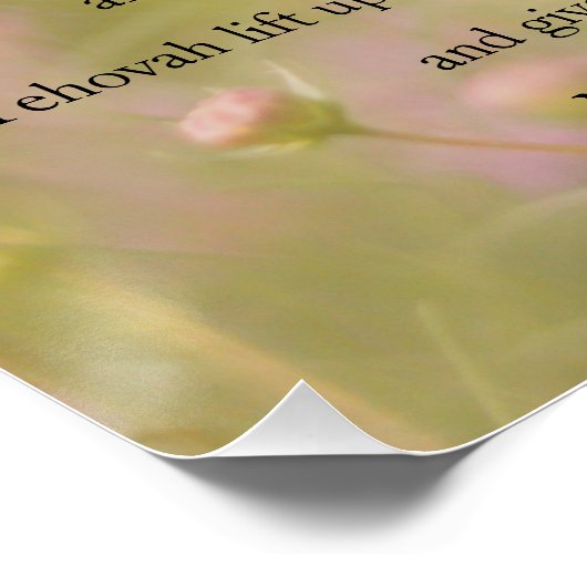 De zegen van Aaron Perfect Poster (Hoek)