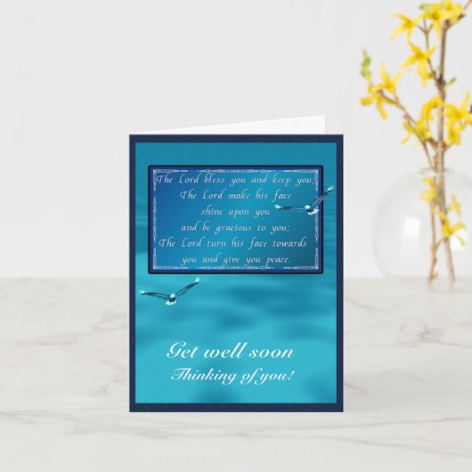 De zegen van Aaronic! Kaart (Gele Bloem)