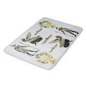 De zegen van de gouden farao: oude Egyptische kuns Badmat (Gekanteld)