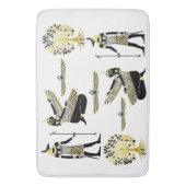 De zegen van de gouden farao: oude Egyptische kuns Badmat (Voorkant Verticaal)