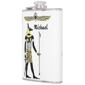 De zegen van de gouden farao: oude Egyptische kuns Heupfles (Links)