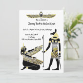 De zegen van de gouden farao: oude Egyptische kuns Kaart (Staand voorkant)