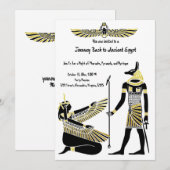 De zegen van de gouden farao: oude Egyptische kuns Kaart (Voorkant / Achterkant)