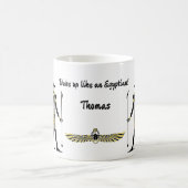 De zegen van de gouden farao: oude Egyptische kuns Magische Mok (Center)