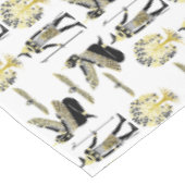 De zegen van de gouden farao: oude Egyptische kuns Tafelkleed (Gekanteld)