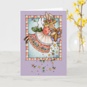 De Zegen van de verjaardag Kaart (Gele Bloem)