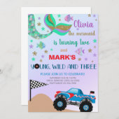 De zegen van de zeemeermin en de monstervrachtwage kaart (Voorkant / Achterkant)