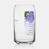 De zegen van een moeder blikvorm glas (Rechts)